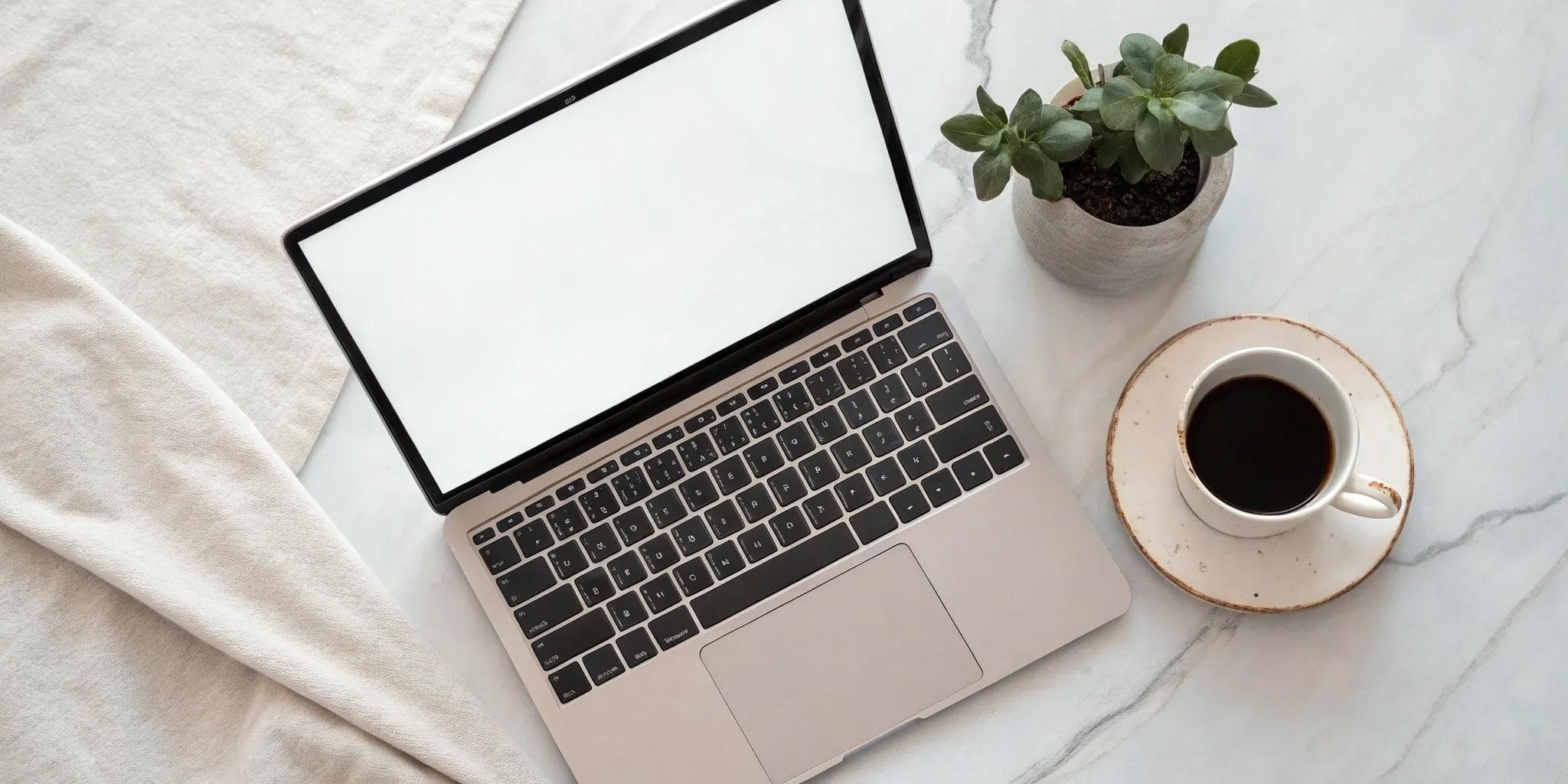 Completing an online business line of credit application on a laptop.